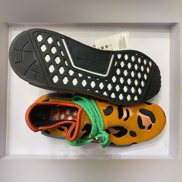 🐆Adidas x Pharrell x NMD Hu Leopard Print Sneakers - Picture 6 of 14